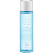 Тонер з комплексом гіалуронової кислоти для обличчя Ottie Aqua Rich Hyaluron Watery Toner